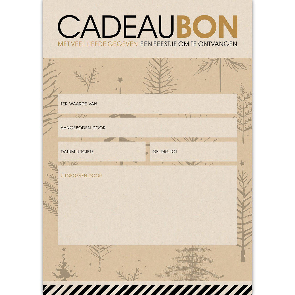 Christmas Stories cadeaubonnen - 25 stuks