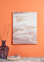 Schilderij Alaminos Roze 90x120 cm