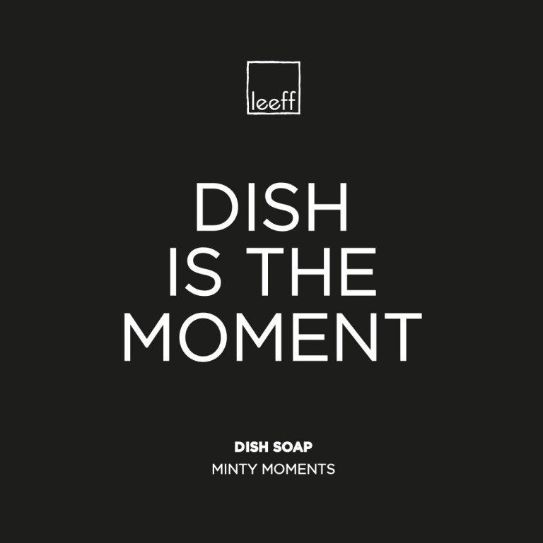 Leeff Dish Soap Minty Moments - Dish is the moment