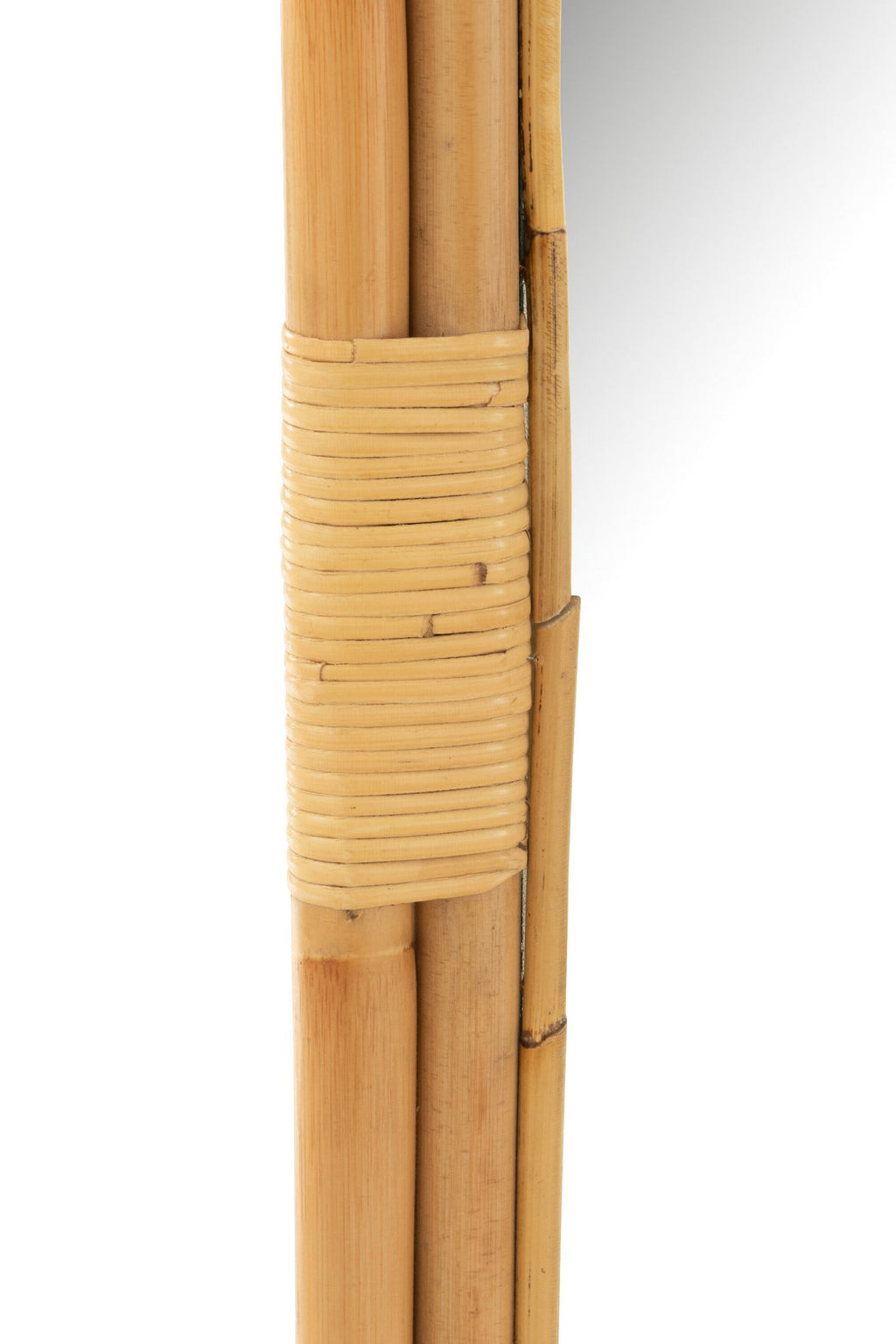 J -Line Spiegel Ladder - Rotan - Naturel - 80 x 152 cm