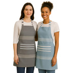 Unisex kookschort – professioneel keukenschort – waterdicht polyester – vlekbestendig, twee zakken