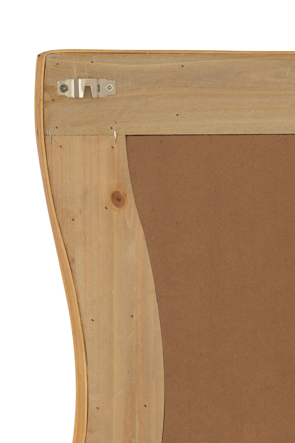 J-Line spiegel Onregelmatig - hout - naturel