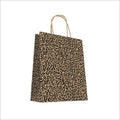 Papieren tas M – Panter print– 25 st