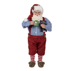 Beeld Kerstman 28 cm Rood Kunststof