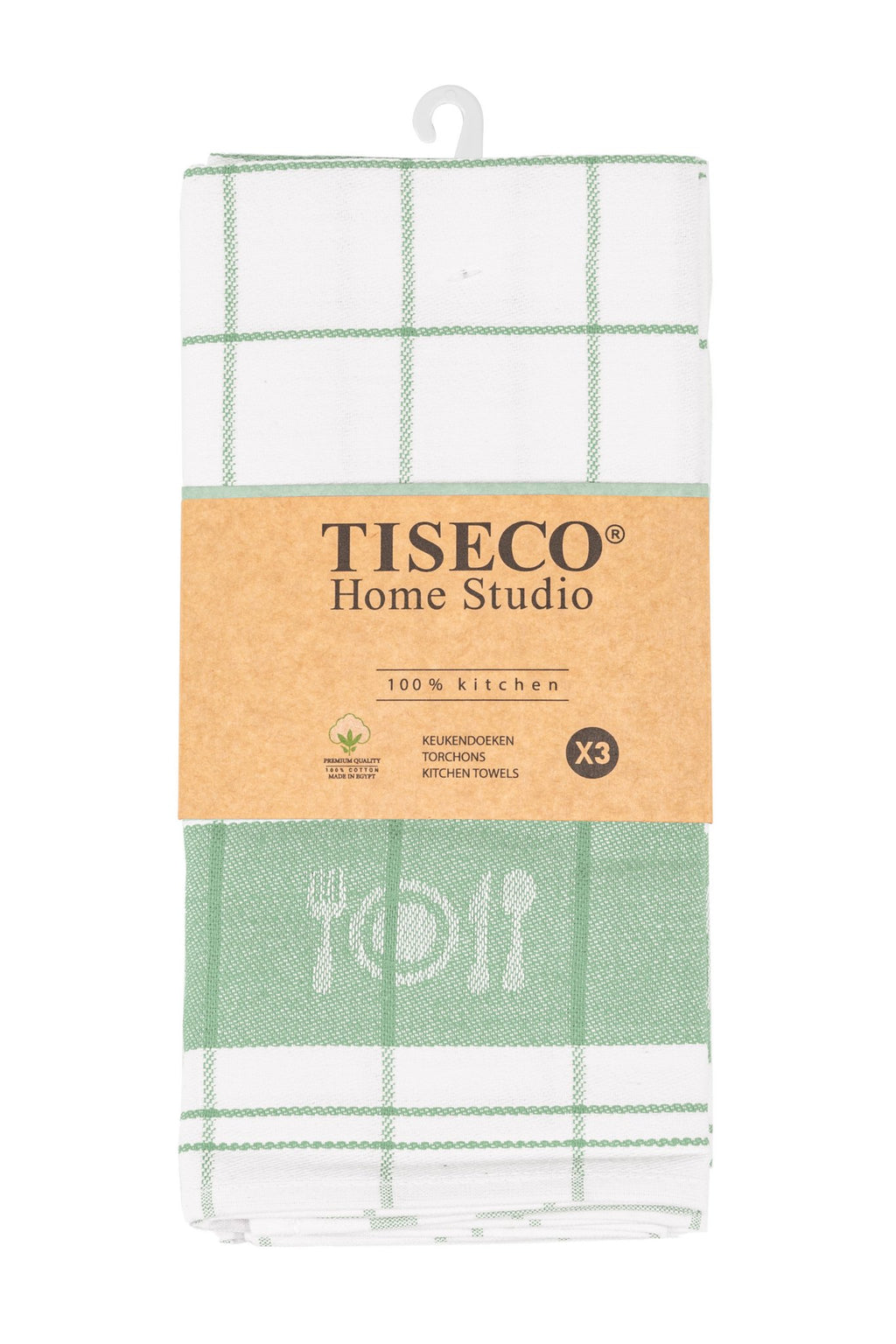 Theedoek Pharao BML - SET/3 - 50x70 cm