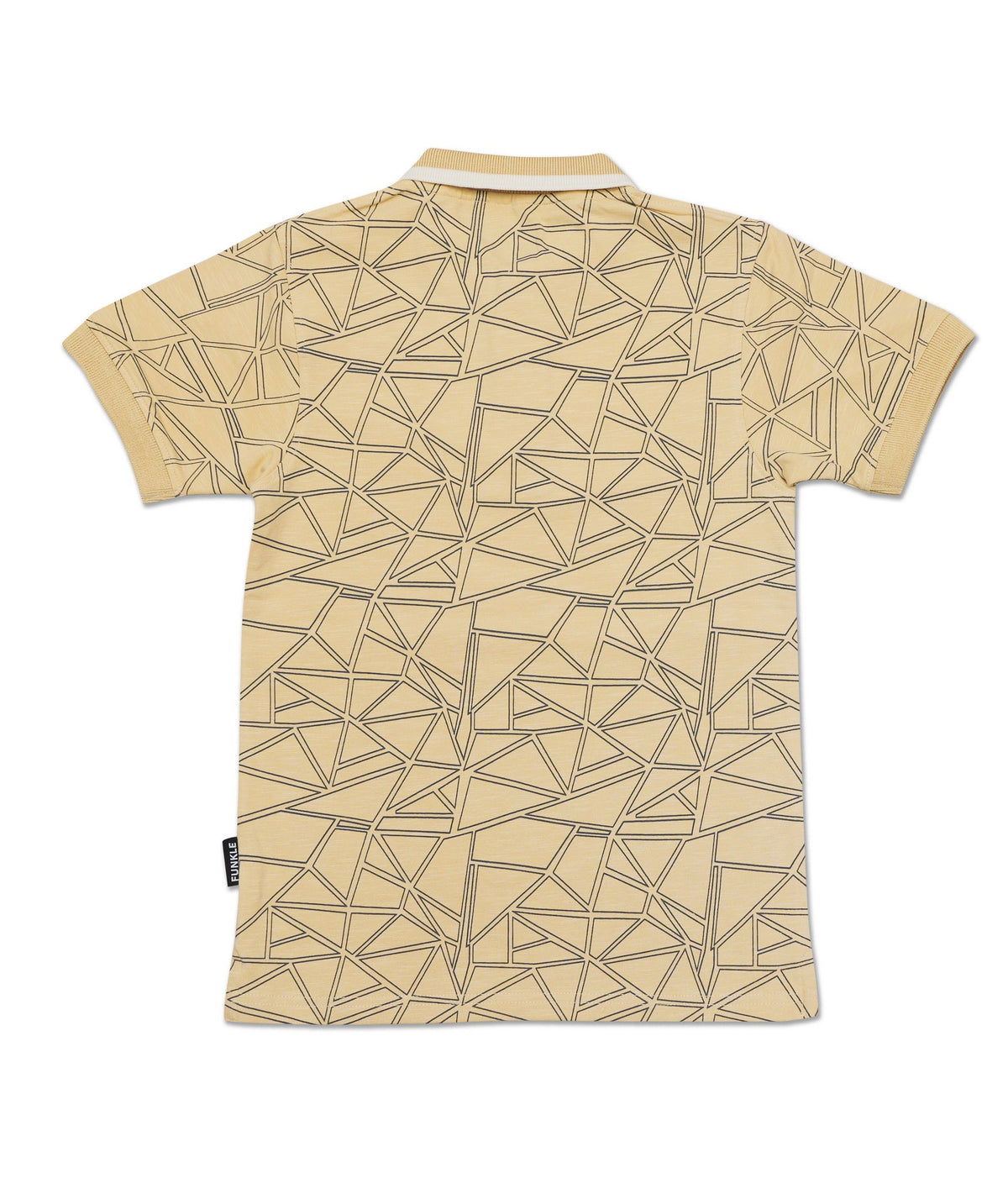 Funkle Jongenspolo – Beige