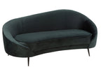 J-Line Sofa Elisabeth Textiel/Metaal Groen
