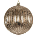 Kerstbal Ø 15x15 cm Transparant Glas