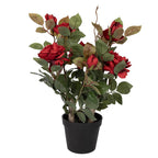 Kunstplant Roos 20x20x55 cm Rood Kunststof
