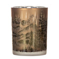 Theelichthouder bergen beige 12,5cm