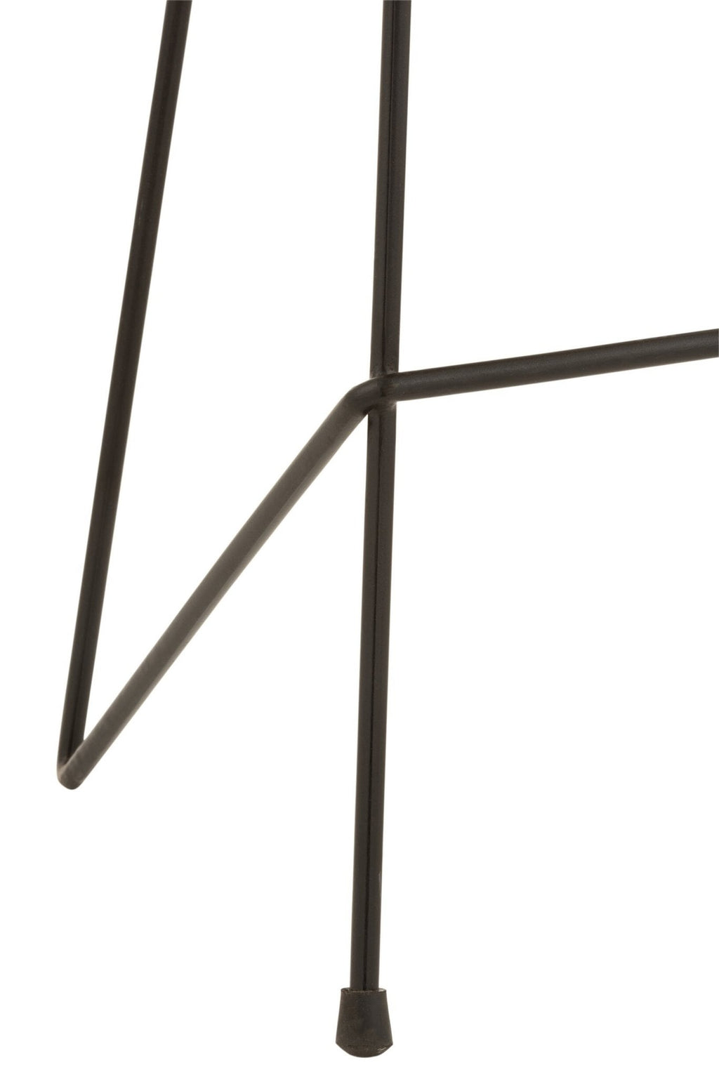 J-Line barstoel - hout/ijzer - naturel