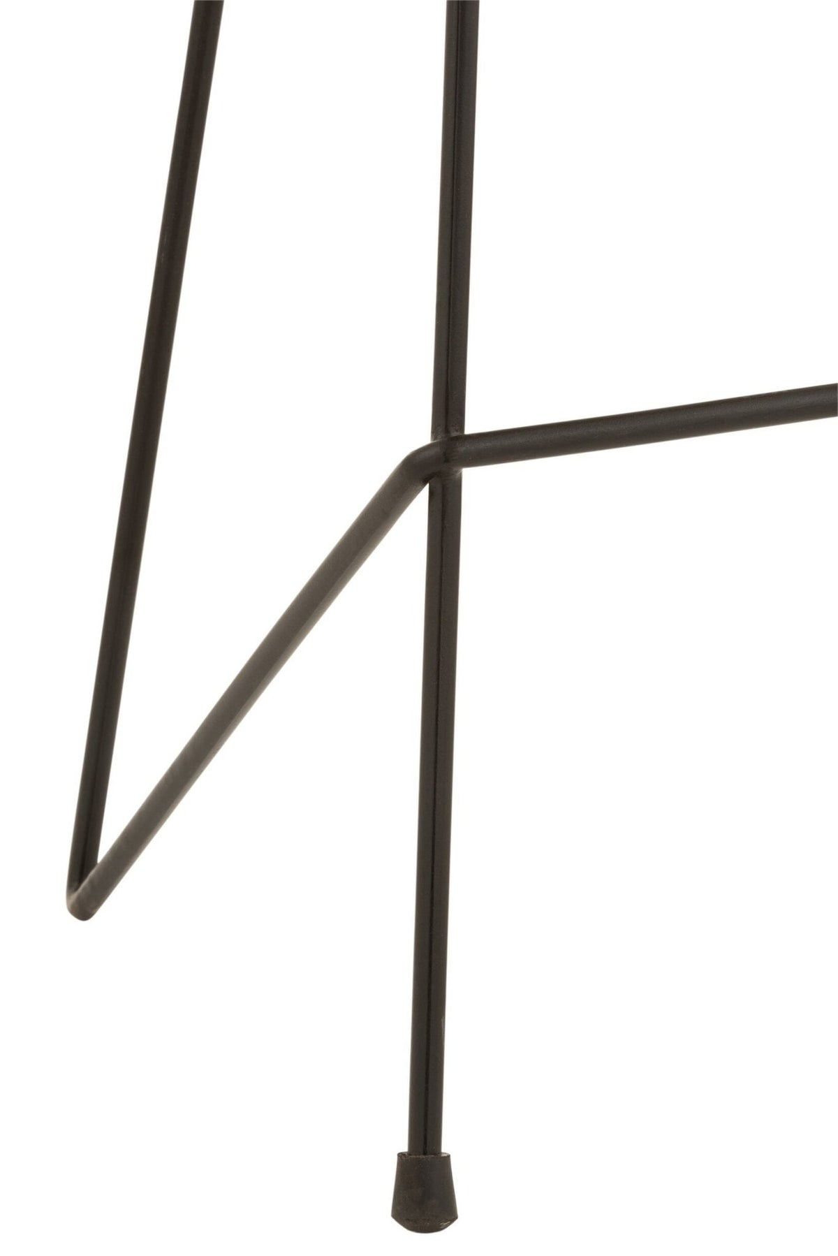 J-Line barstoel - hout/ijzer - naturel