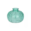 Fles Carmen rond turquoise 8,5 cm
