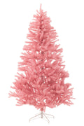 J-Line kerstboom - kunststof - roze - L