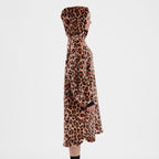 Textino Cheetah - Hoodie 70x110 cm - Dames - Tabaksbruin - Bruin