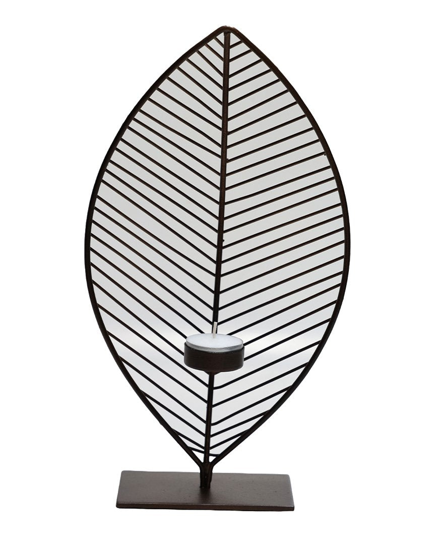 Waxinelichthouder - Minas bronze