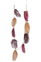 J-Line slinger Pluim - roze/bordeaux/oker