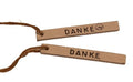 Houtenhangers Danke 20st 8cm wit