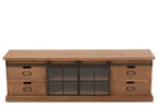 J-Line tv-kast Mia - dennenhout - naturel