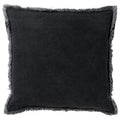 Nederlands decor Burto - kussen 60x60 cm raaf - zwart