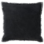 Nederlands decor Burto - kussen 60x60 cm raaf - zwart