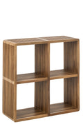 J-Line lattenkast - gerecycleerd hout - naturel
