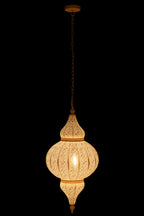 J-Line hanglamp Boor - metaal - wit - large