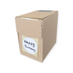 Wensetiket - Happy birthday - rol van 500 stuks