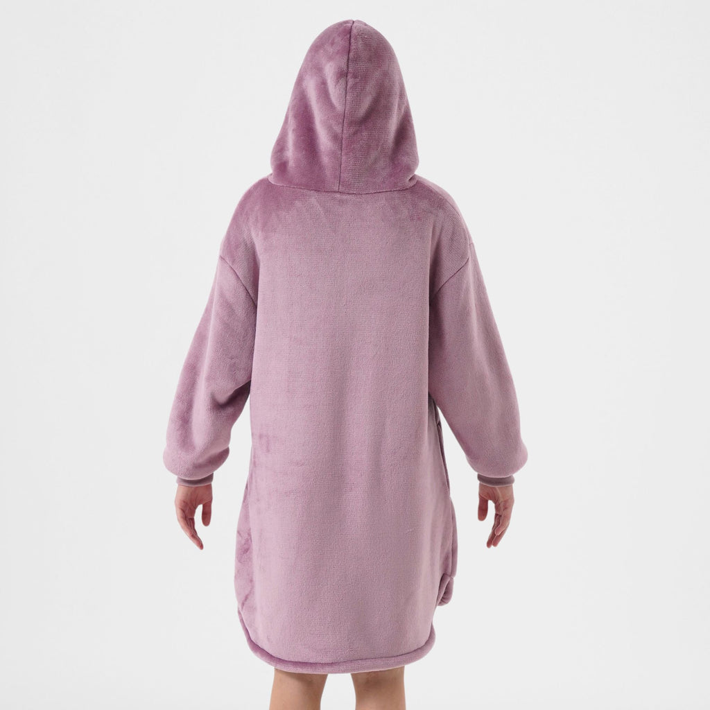 Textino FEM - Hoodie 60x90 cm - Tienermeisjes - Dusky Orchid - Paars