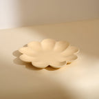Modern decoratief aluminium dienblad – beige poedercoating