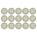 Recycling BIO cadeaustickers op rol - 500 stuks