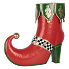 Kerstdecoratie Beeld Laars 41x16x39 cm Rood Metaal