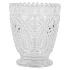 Waxinelichthouder Ø 9x10 cm Transparant Glas
