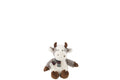 J-Line Koe+Sjaal Pluche Polyester Mix Klein