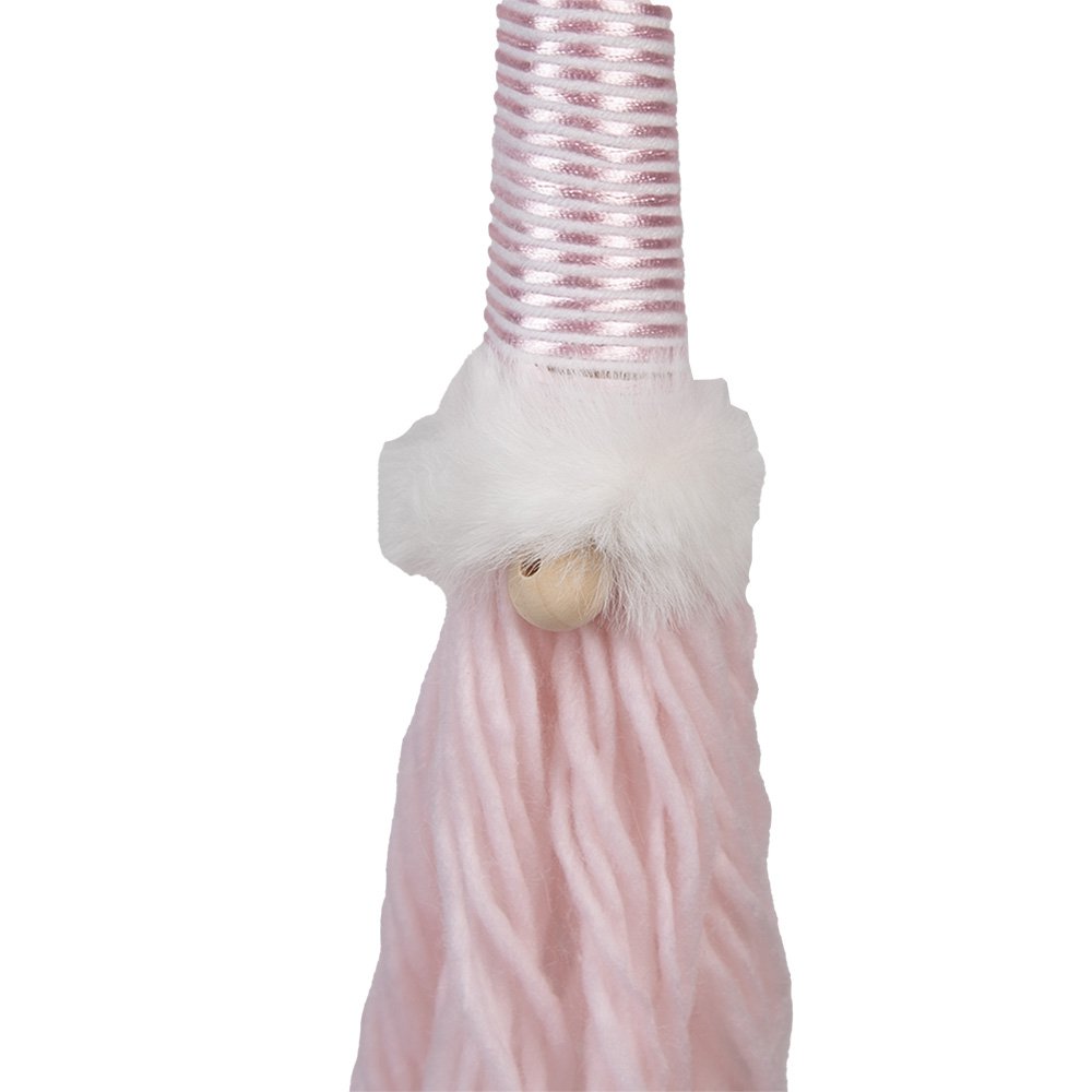 Decoratie Hanger Kabouter 48 cm Roze Synthetisch