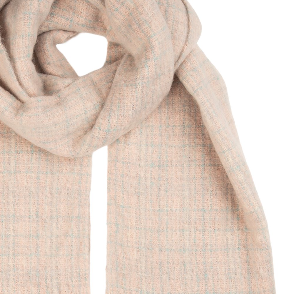 Wintersjaal Dames 50x210 cm Roze Textiel