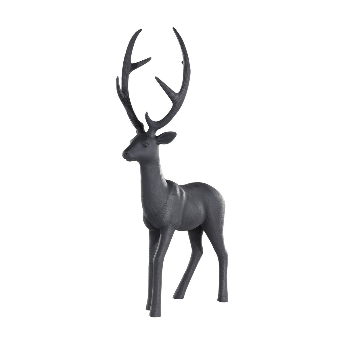 Ornament Ransiki Zwart 38x19x66 cm