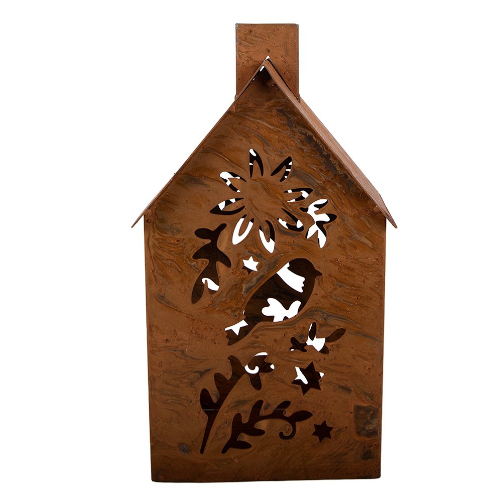 Decoratie Beeld 11x15x26 cm Bruin Metaal