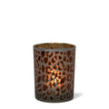 Theelichthouder luipaard stippen small 8cm
