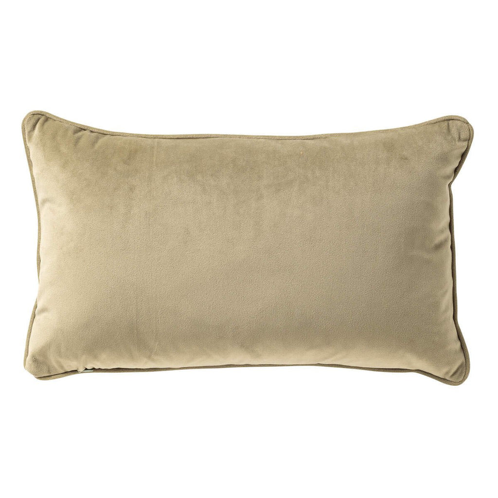 Nederlands decor Katja - Cushion 30x50 cm - Sponge - Green