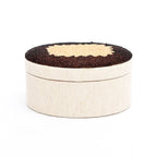 Ovale opslag - Vintage Regal Beaded Keepsake Box - 7X5 Inch
