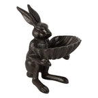 Vogelvoederbak 16x13x17 cm Bruin Metaal