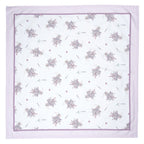 Tafelkleed 150x150 cm Wit Paars Katoen Lavendel Tafellaken