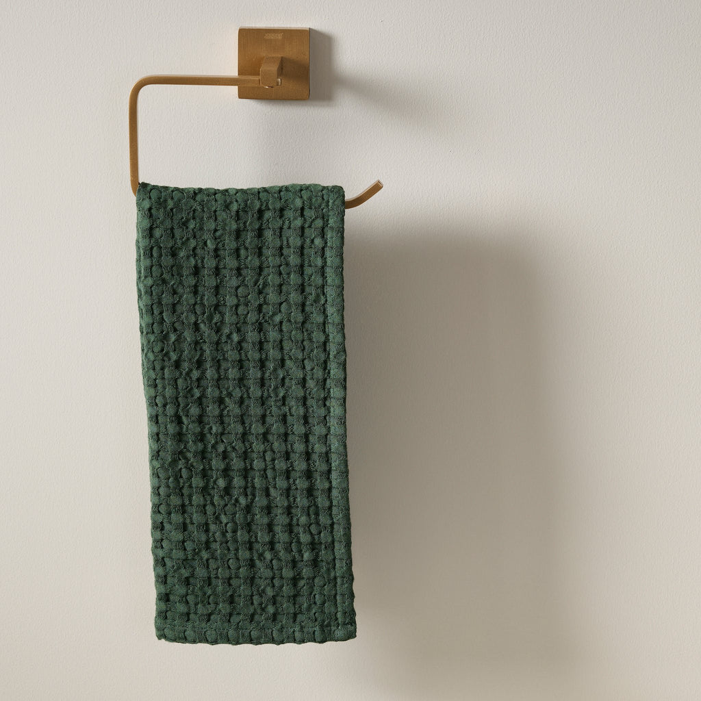 Katoenen bamboewafelhanddoek - Verhoogd absorptievermogen