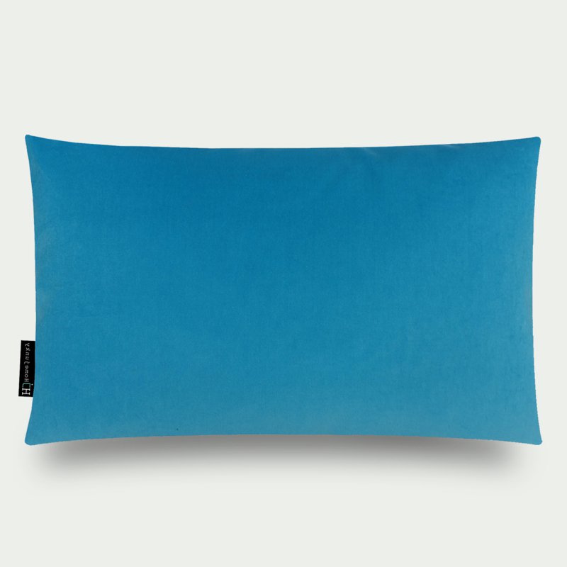 Kussen Heartbeat Blue 60x40 534