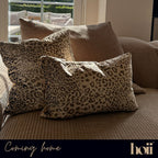 Leonelle | Kussen | 45x45 cm puimsteen | Beige | Hoii | Met luxe binnenkussen