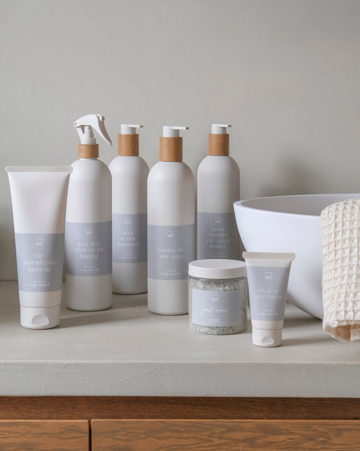 Leeff Bath salt Minty Moments - Just relax