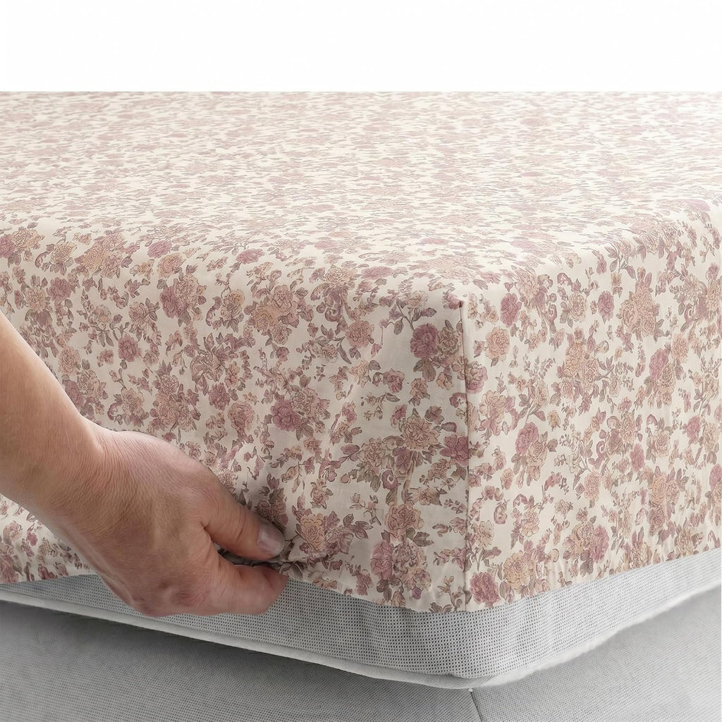 Laken | Elastisch getailleerde katoenen stof | Koning (182x198cm), 3-delige set | 240TC