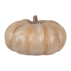 Decoratie Pompoen Ø 22x13 cm Beige Polyresin
