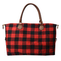 Handtas Dames Rood Zwart 56x35 cm